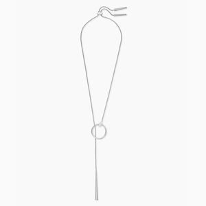 Silver Kendra Scott Regan Y Necklace